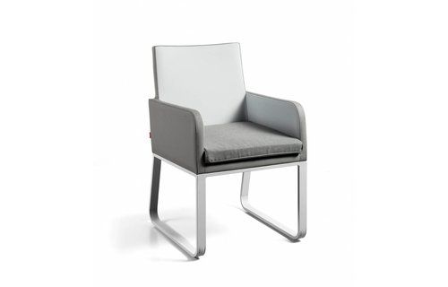 SUNS tuinmeubelen Tuinstoel Cordoba | Wit - Taupe - Grey SUNS tuinmeubelen Tuinstoel Cordoba | Wit - Taupe - Grey
