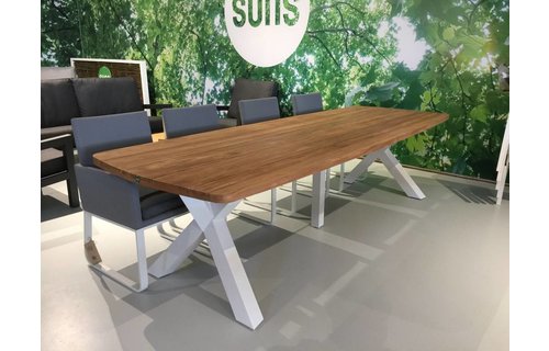 SUNS tuinmeubelen Tuintafel Atlanta | 300 x 105 cm | Mat wit SUNS tuinmeubelen Tuintafel Atlanta | 300 x 105 cm | Mat wit