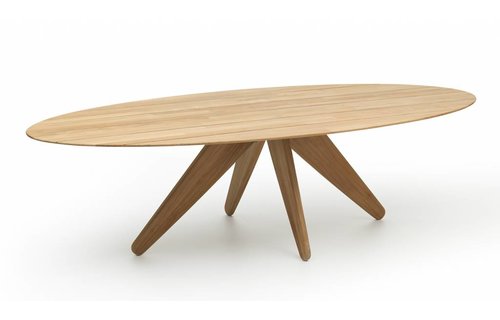 Wolfwood Tuintafel Durban | Teak & Ovaal | 280 Wolfwood Tuintafel Durban | Teak & Ovaal | 280