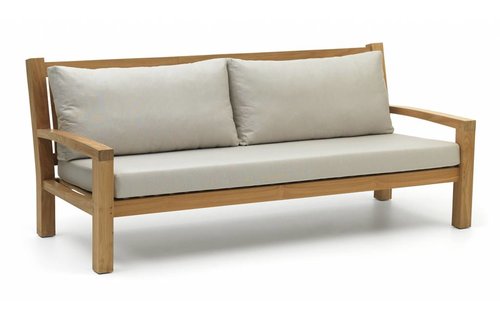 Garden Teak Loungebank St. Tropez | 3-zits Garden Teak Loungebank St. Tropez | 3-zits