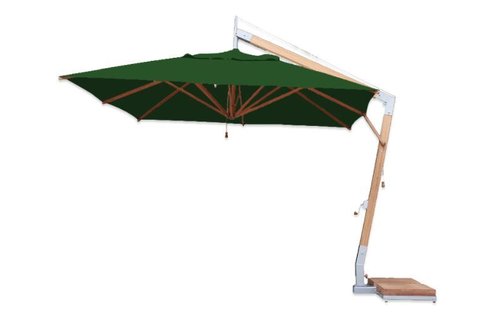 Bambrella Parasol Side Wind | Forest Green | 3.4 x 3.4 meter Bambrella Parasol Side Wind | Forest Green | 3.4 x 3.4 meter