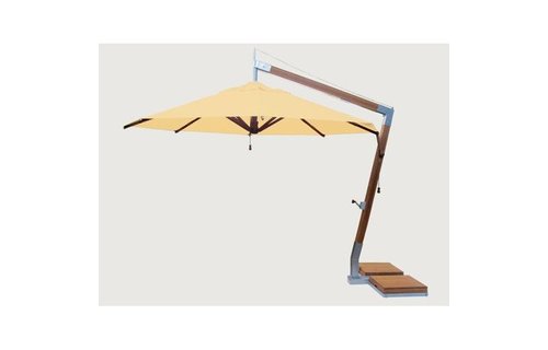 Bambrella Parasol Side Wind | Harvest wheat | 3.4 x 3.4 m Bambrella Parasol Side Wind | Harvest wheat | 3.4 x 3.4 m
