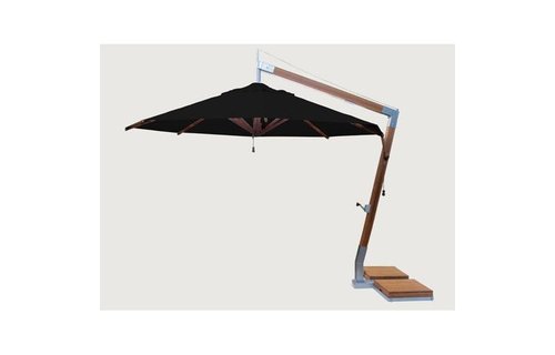 Bambrella Parasol Side Wind |Zwart| 3.4 x 3.4 m Bambrella Parasol Side Wind |Zwart| 3.4 x 3.4 m