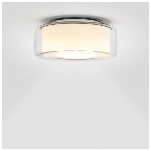 Serien Curling plafondlamp transparant cilinder opaal Serien Curling plafondlamp transparant cilinder opaal