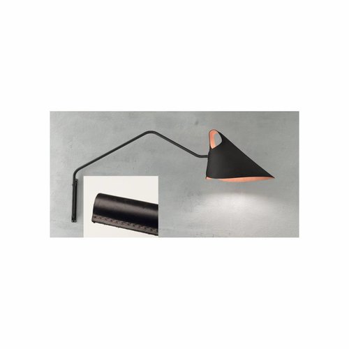 Jacco Maris Mrs.Q Totally Leather Wandlamp Jacco Maris Mrs.Q Totally Leather Wandlamp
