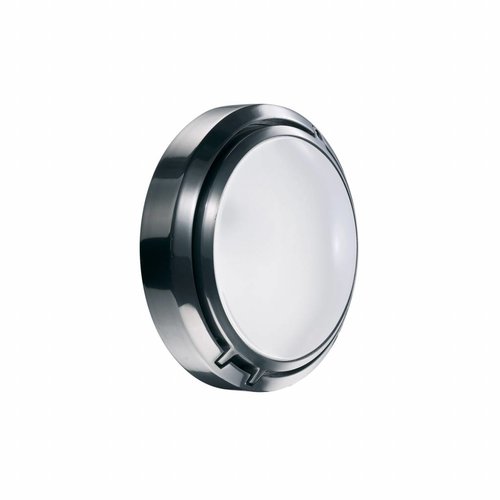 Luceplan Metropoli plafondlamp Gepolijst Aluminium Prismaglas Luceplan Metropoli plafondlamp Gepolijst Aluminium Prismaglas