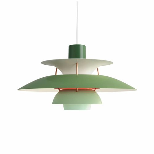Louis Poulsen PH 5 hanglamp groen Louis Poulsen PH 5 hanglamp groen