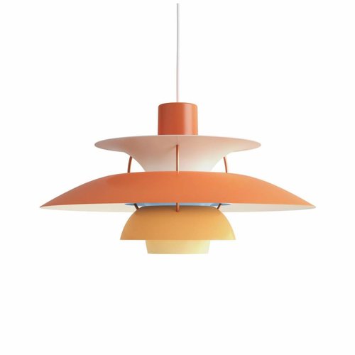 Louis Poulsen PH 5 hanglamp oranje Louis Poulsen PH 5 hanglamp oranje