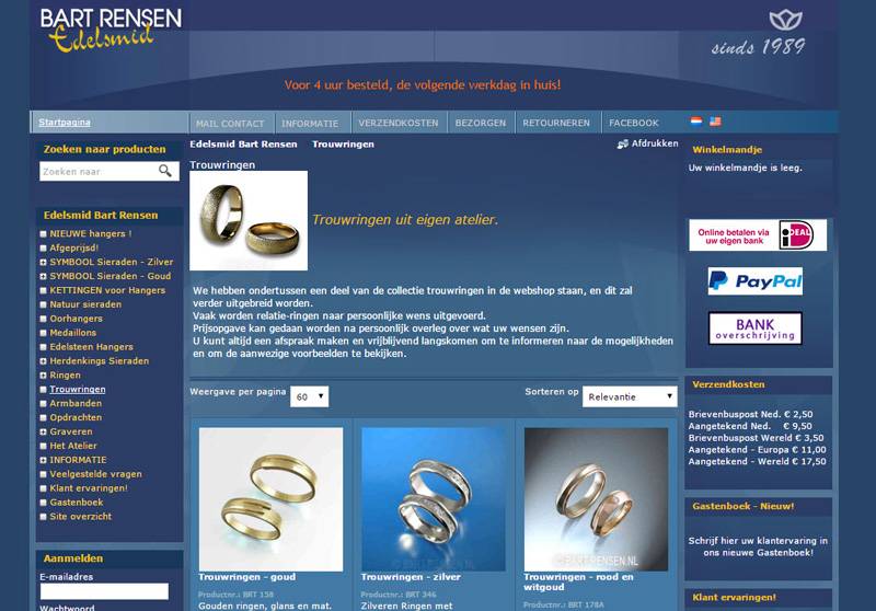 De Nieuwe Webshop!