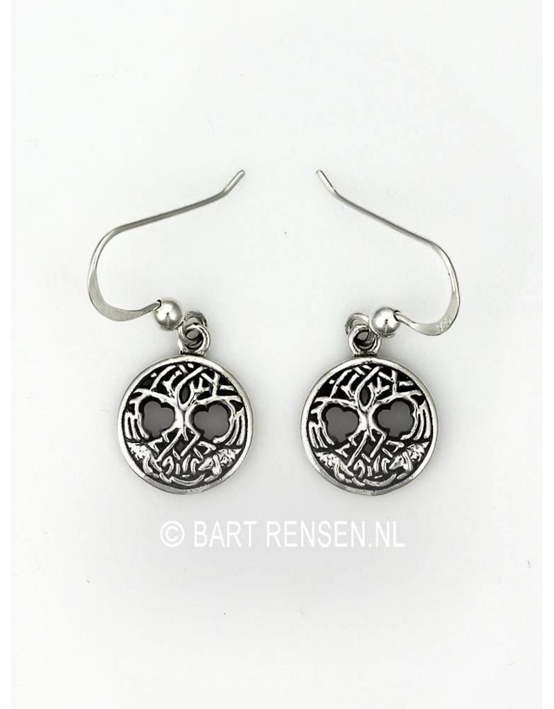 Celtic Tree Of Life Earrings Silver Celtic Tree Of Life Earrings Sterling Silver