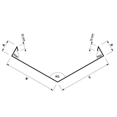 Zetwerk zink - Kilgoot op maat Type 8