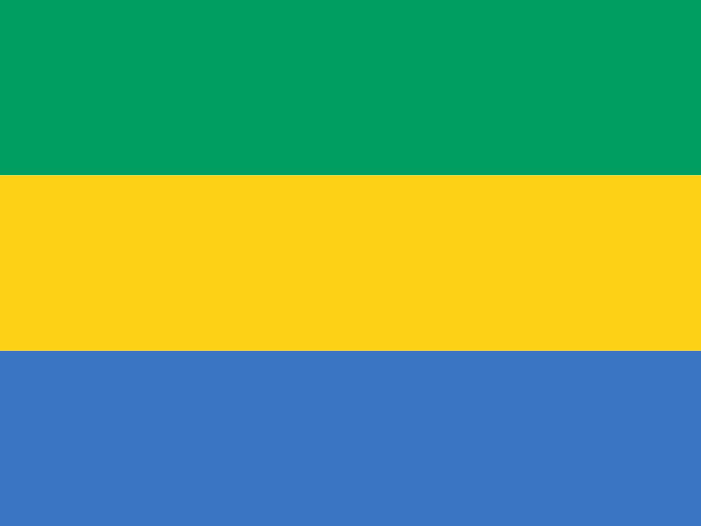 Vlag van Gabon afbeelding en betekenis Gabonese vlag country flags