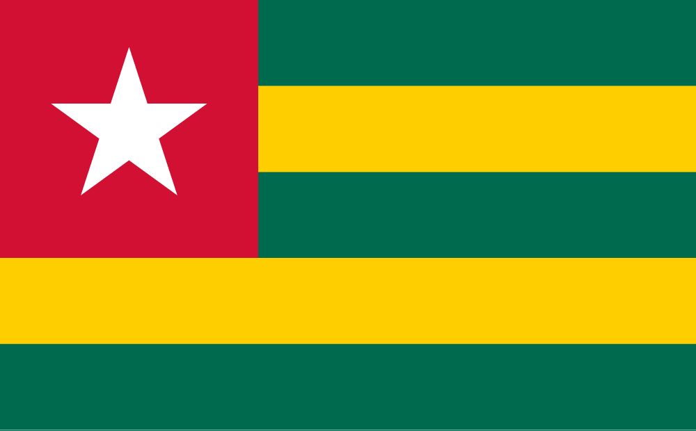 Download Flag of Togo image and meaning Togolese flag - country flags