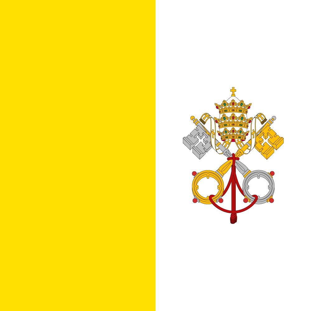Flag of Vatican City image and meaning Vatican City flag - country flags