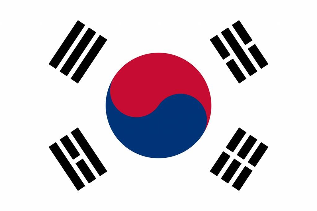 South Korea flag icon - country flags