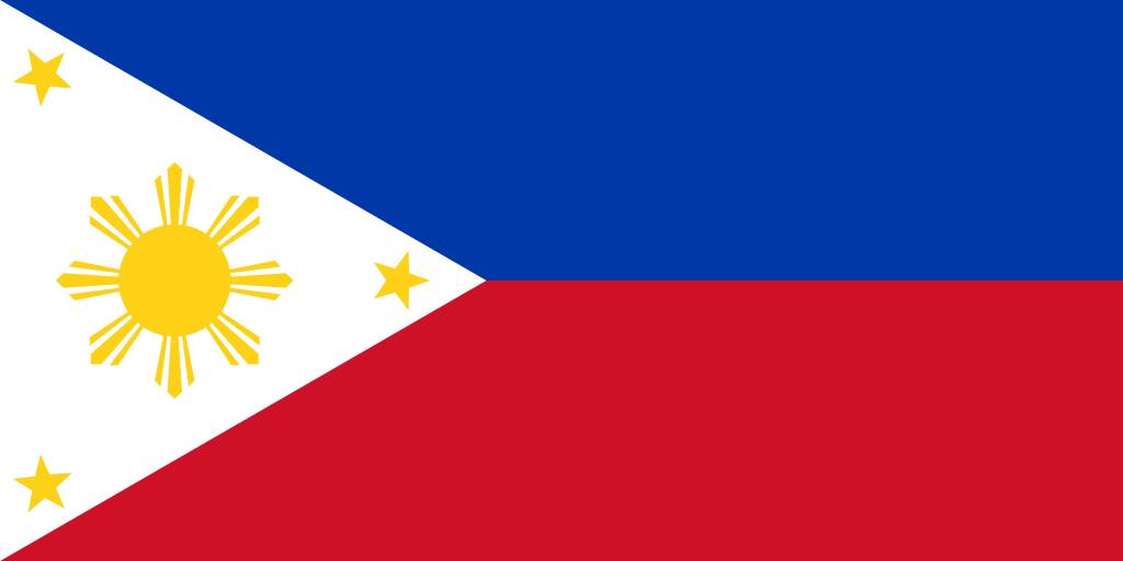 the Philippines flag vector - country flags