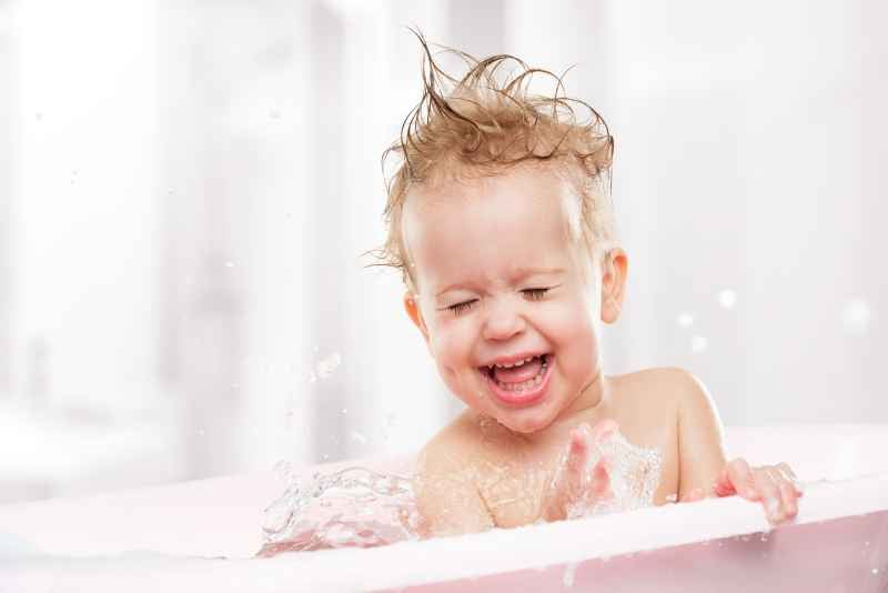 Kinderen zijn gek op baden!