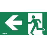 ZEMPER DIANA FLAT PICTOGRAM NOODUITGANG LINKS