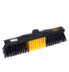 Balai de rue industrie - 40 cm - NOIR/JAUNE