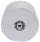 Papier toilette système avec inserts - tissu recyclé - 2 plis - 100 m / 725 coupons - BLANC - 36 rouleaux
