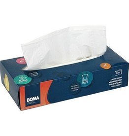Facial Tissue - 2 plis - 21 x 21 cm - 100 pièces