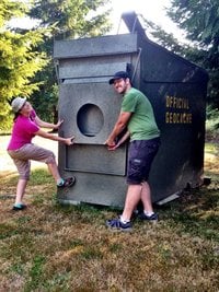 Large geocache containers