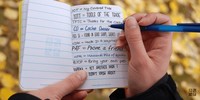 Geocaching logboeken en logstrips