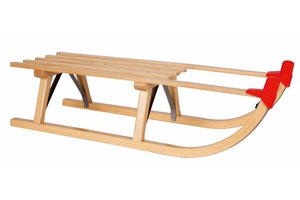 Slede hout - houten slee - 90 cm