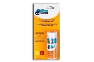 Blue Ocean 50 Analysestrookjes chloor en ph