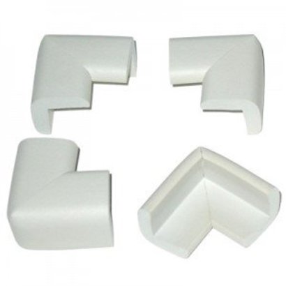Jippie's - Foam tafelhoekjes wit (4 stuks)