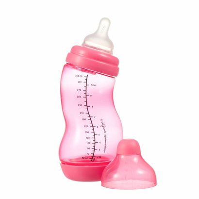 Difrax S-fles breed - 310 ml roze