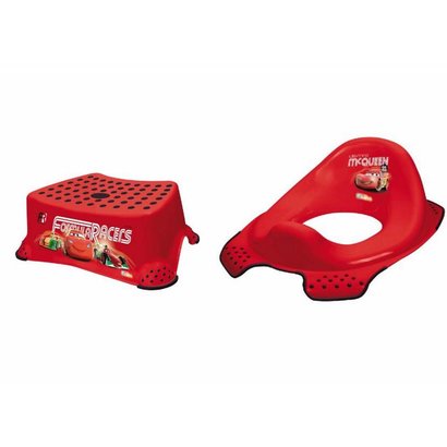 Keeeper toilettrainer en opstapje Cars