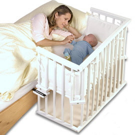 Slaap veilig samen met je baby, met een Babybay Co-slaper Mini/Midi aanschuifbedje