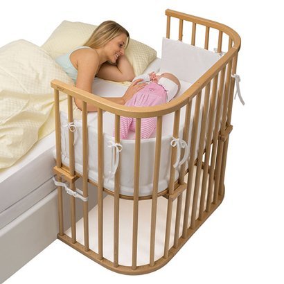 Slaap veilig samen met je baby, met een Babybay Co-slaper Boxspring aanschuifbedje