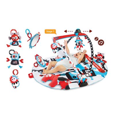 Yookidoo Gymotion Robo Playland 3 in 1 babyspeelkleed - Copy