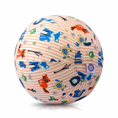 BubaBloon Animal Stripes speelgoed ballon Blue of Pink