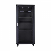 27U serverkast met glazen deur 600x800x1388mm (BxDxH)
