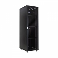 42U serverkast met glazen deuren 600x800x2055mm (BxDxH)