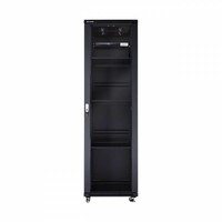 42U serverkast met glazen deuren 600x600x2055mm (BxDxH)