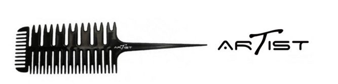 Nieuw in ons assortiment: de Artist High-light kam
