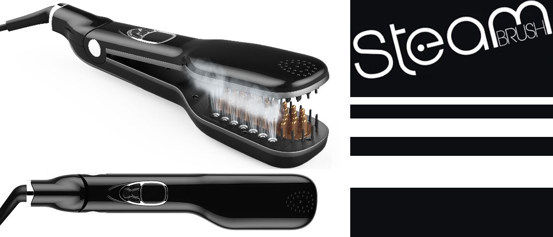 De revolutionaire Steambrush Straightener