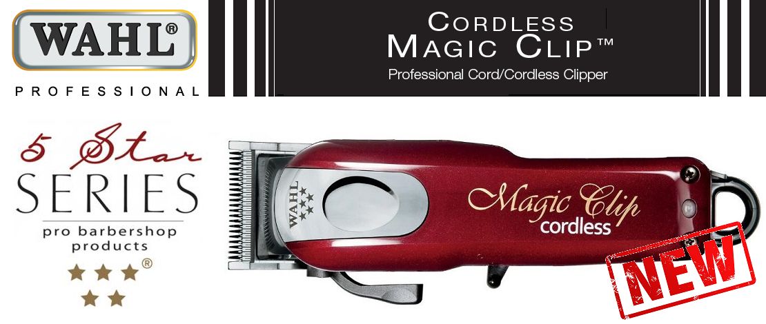Dé Wahl 5-Star Magic Clip Cordless, voor ongeëvenaarde resultaten.