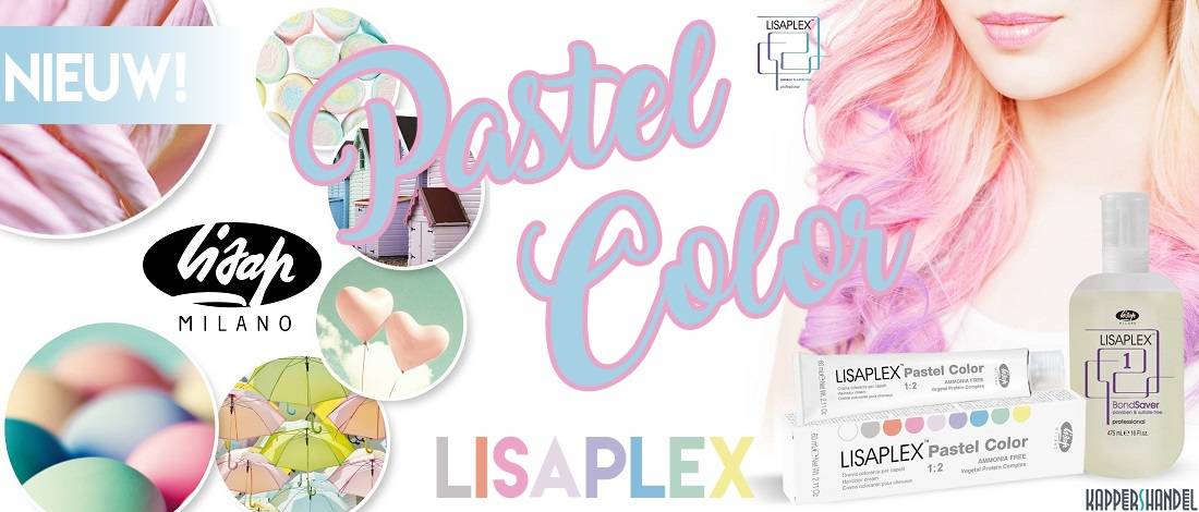 Lisap Lisaplex Pastel Color Haarverf, een regenboog aan creaties!