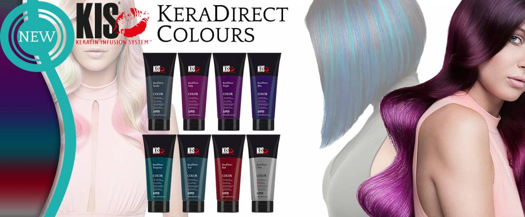KeraDirect Colors, de nieuwe trendlijn van KIS Kappers.