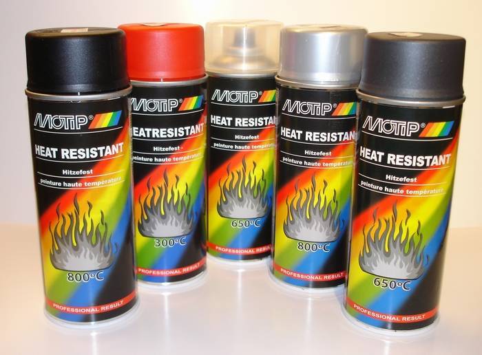Motip Heat Resistant Paint Multiple Colors Motorcycles United Motip Heat Resistant Paint Multiple Colors