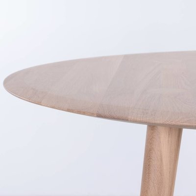 Sav & Okse Olger ronde tafel Eiken Whitewash