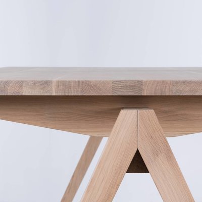 Sav & Okse TD4 Hout tafel Eiken Whitewash