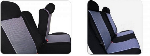 Maßgefertigter Stoff Sitzbezug Hyundai i10 i20 i30 ix20 - Maluch Premium  Autozubehör