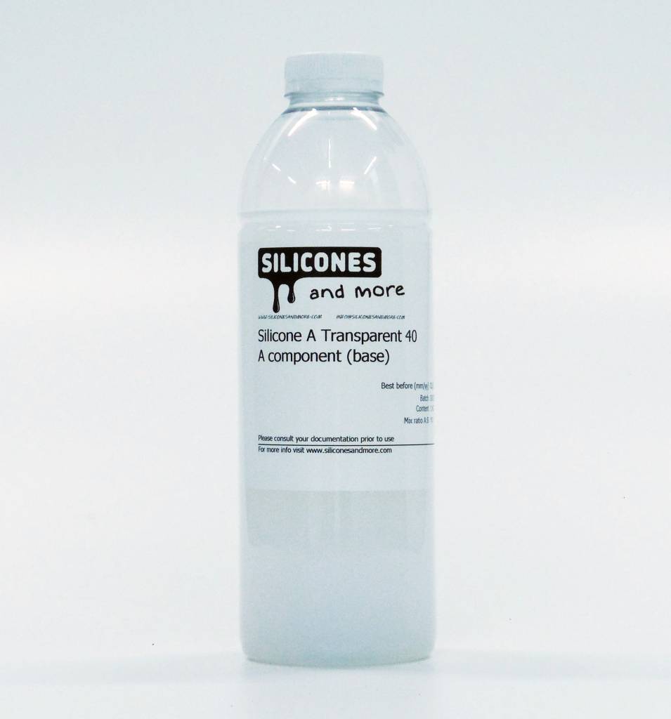 Siliconen Additie Transparant 40 Normaal(Hard)