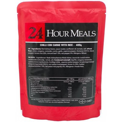 24 Hour Meals Chili Con Carne with Rice
